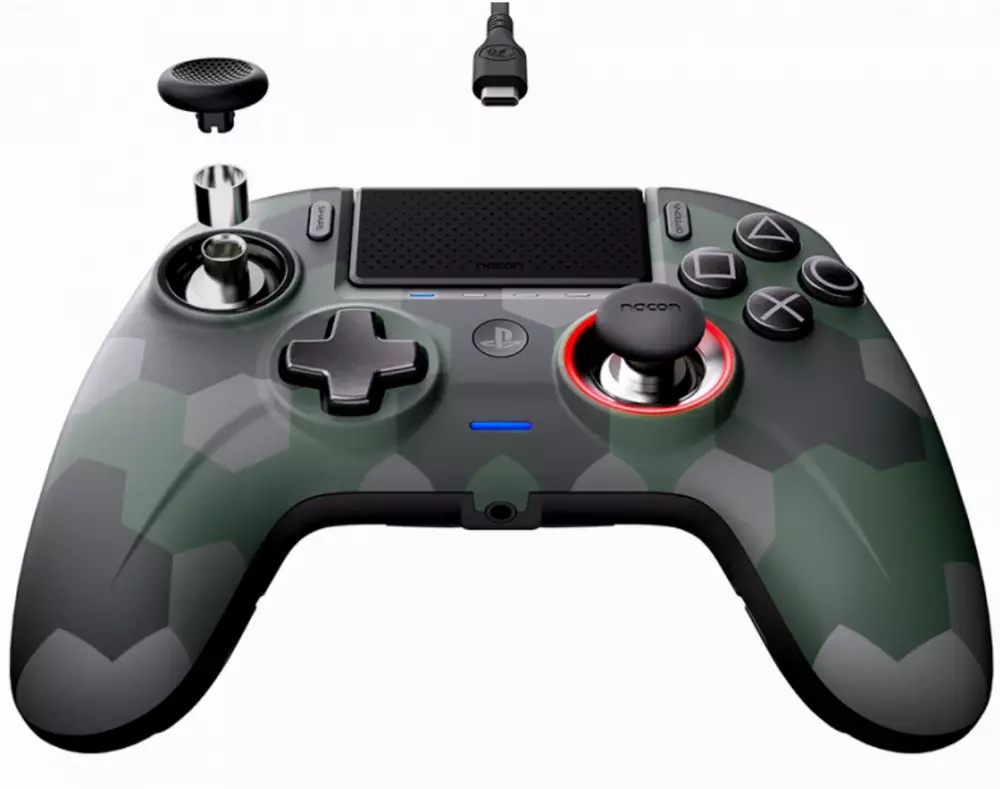 Безжичен геймпад Nacon Revolution Unlimited Pro Camo Green