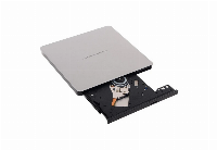 Външно DVD записващо устройство Slim, LG GP60NW60, USB 2.0, сребристо