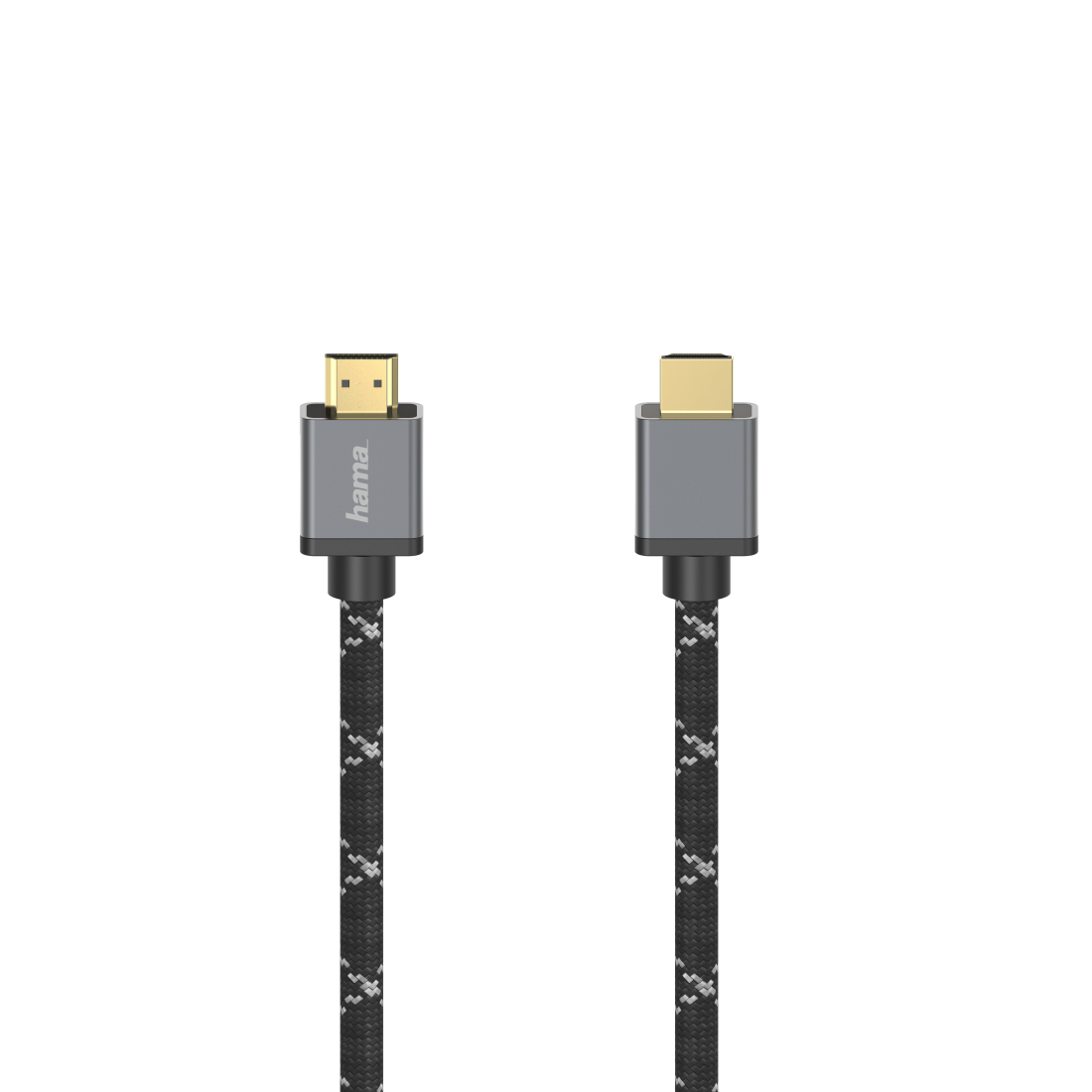 Кабел HAMA Ultra HD HDMI мъжко - HDMI мъжко, 8K, 48GB/s,метал, 3 м, позл. конектори