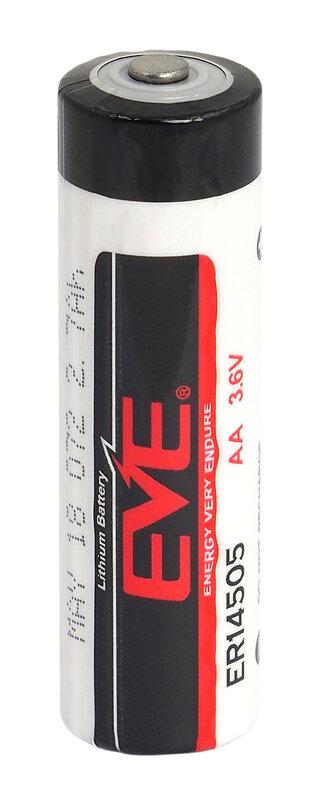 Batterie lithium thionylchlorure 3,6V AA R6 2,7Ah ER14505 /STD /avec picot/ EVE BATTERY