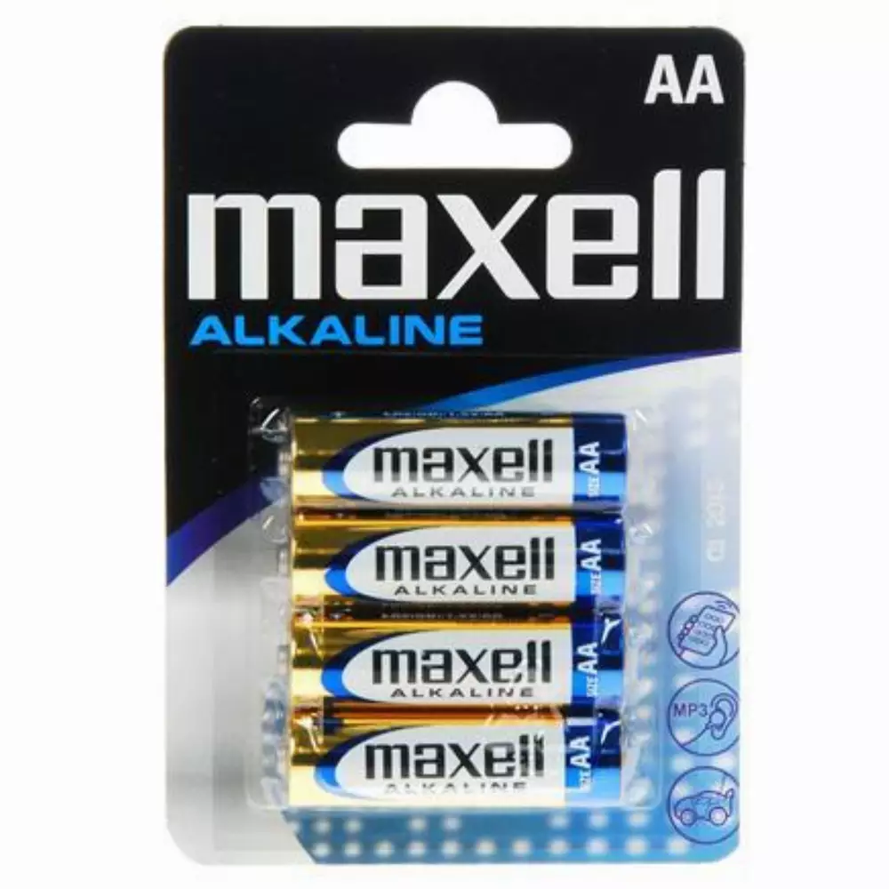 Алкална батерия MAXELL LR-6 /4 бр. в опаковка/ 1.5V