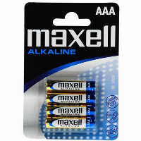 Алкална батерия MAXELL LR-03 /4 бр. в опаковка/ 1,5V