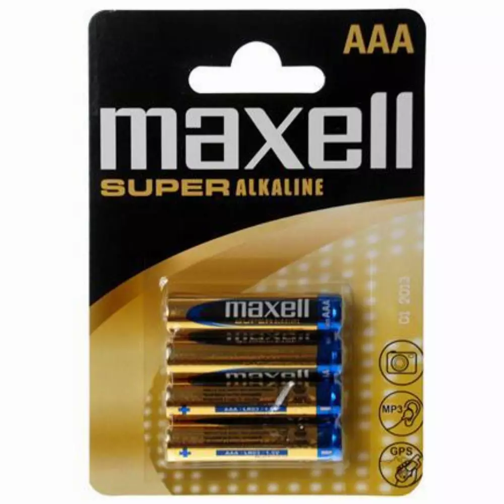 Супералкална батерия MAXELL LR-03 XL /4 бр. в опаковка/ 1.5V