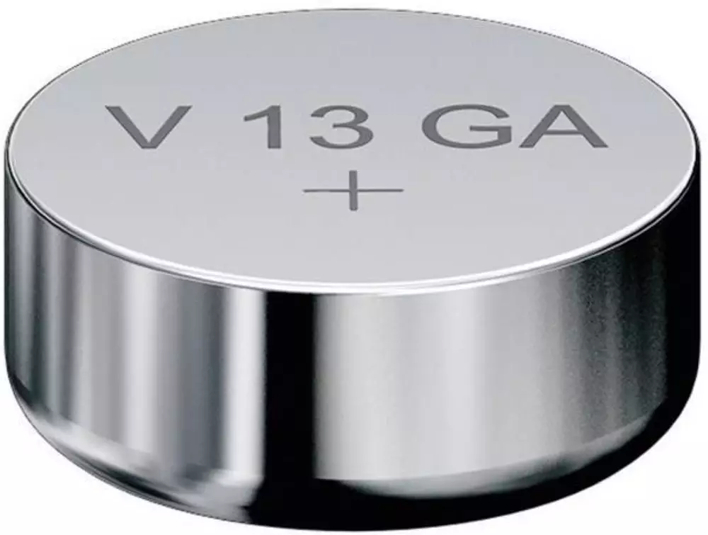 Бутонна микроалкална батерия LR-44 /AG13/  bulk 1,55V  VARTA