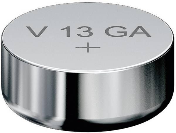 Бутонна микроалкална батерия LR-44 /AG13/  bulk 1,55V  VARTA