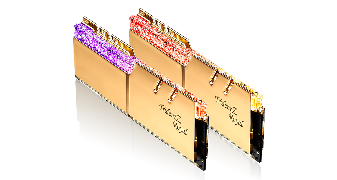 Памет G.SKILL Trident Z Royal 16GB (2x8GB) DDR4 4000MHz CL16 