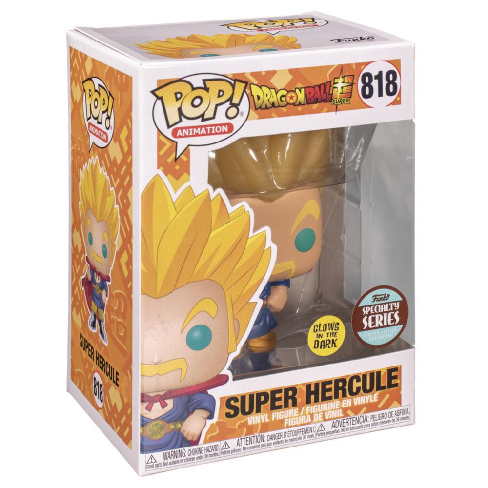 Фигурка Funko POP! Animation: Dragon Ball Super - Super Saiyan Hercule #818 (Glows in the dark)
