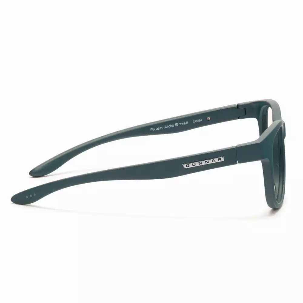Детски компютърни очила GUNNAR Rush Kids Small, Clear Natural, Зелен