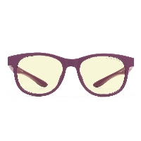Детски компютърни очила GUNNAR Rush Kids Small, Amber Natural, Лилав
