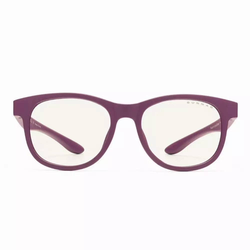 Детски компютърни очила GUNNAR Rush Kids Small, Clear Natural, Лилав
