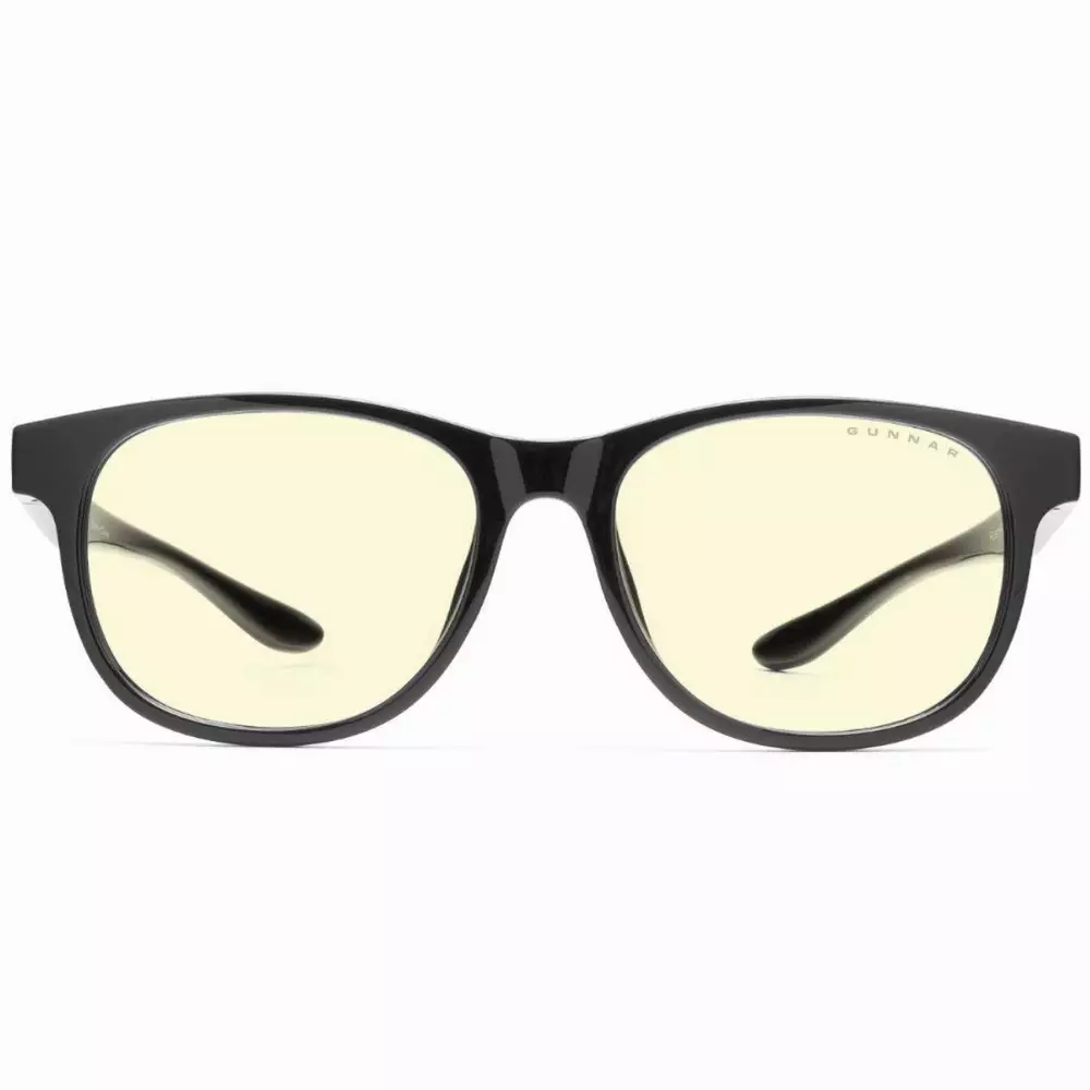 Детски компютърни очила GUNNAR Rush Kids Large, Amber Natural, Черен