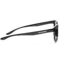 Детски компютърни очила GUNNAR Rush Kids Large, Amber Natural, Черен