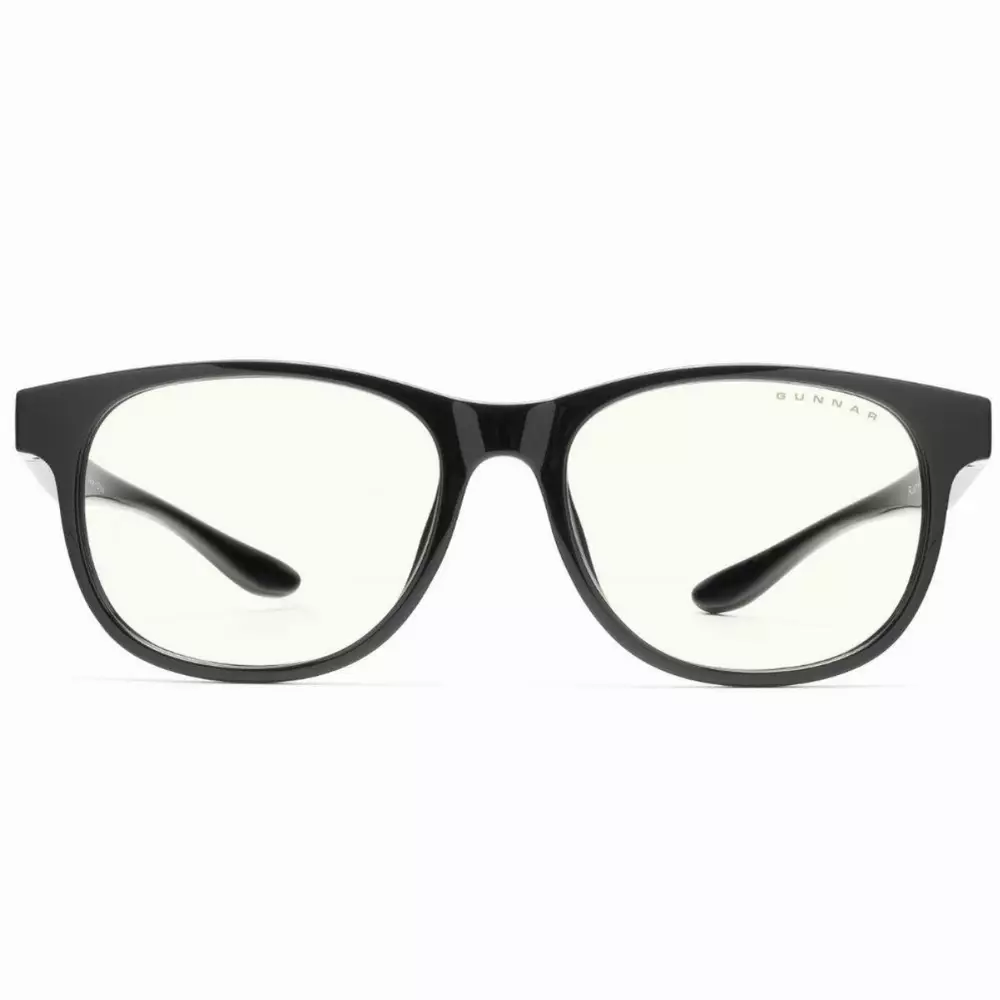 Детски компютърни очила GUNNAR Rush Kids Large, Clear Natural, Черен