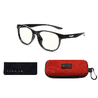Детски компютърни очила GUNNAR Rush Kids Large, Clear Natural, Черен