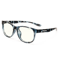 Детски компютърни очила GUNNAR Rush Kids Large, Clear Natural, Син