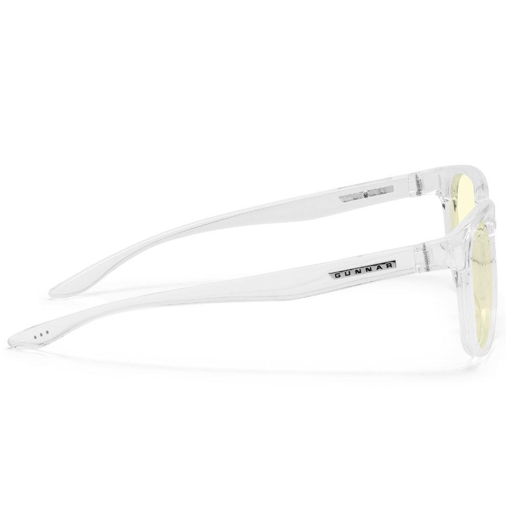 Детски компютърни очила GUNNAR Rush Kids Large, Amber Natural, Кристал