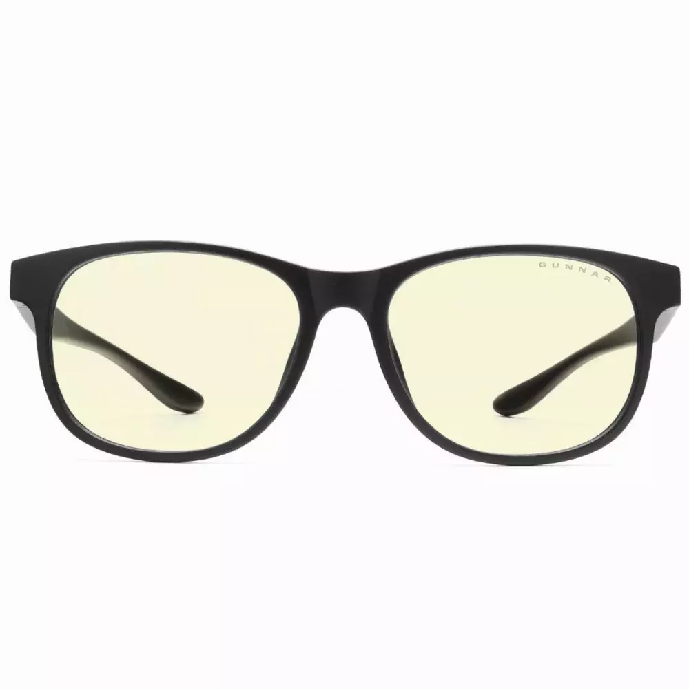 Детски компютърни очила GUNNAR Rush Kids 12+, Amber Natural, Черен