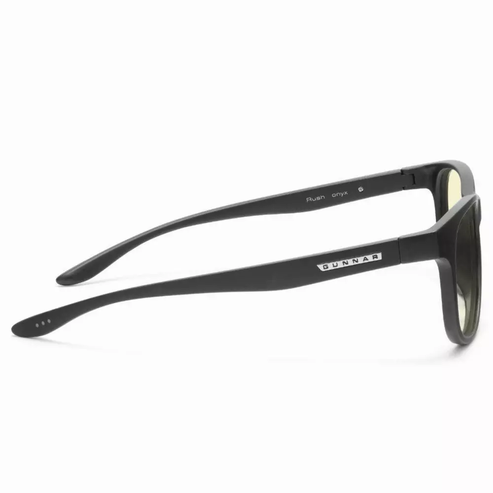 Детски компютърни очила GUNNAR Rush Kids 12+, Amber Natural, Черен