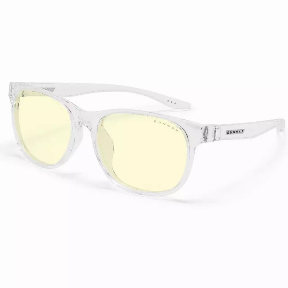 Детски компютърни очила GUNNAR Rush Kids 12+, Amber Natural, Кристал