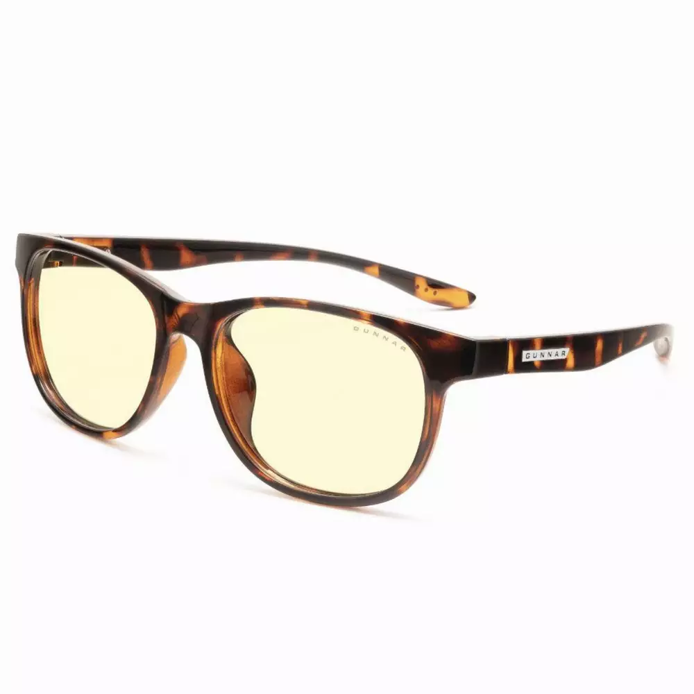 Детски компютърни очила GUNNAR Rush Kids 12+, Amber Natural, Кехлибар
