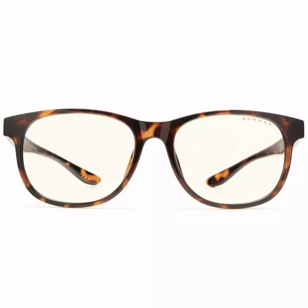 Детски компютърни очила GUNNAR Rush Kids 12+, Clear Natural, Кехлибар