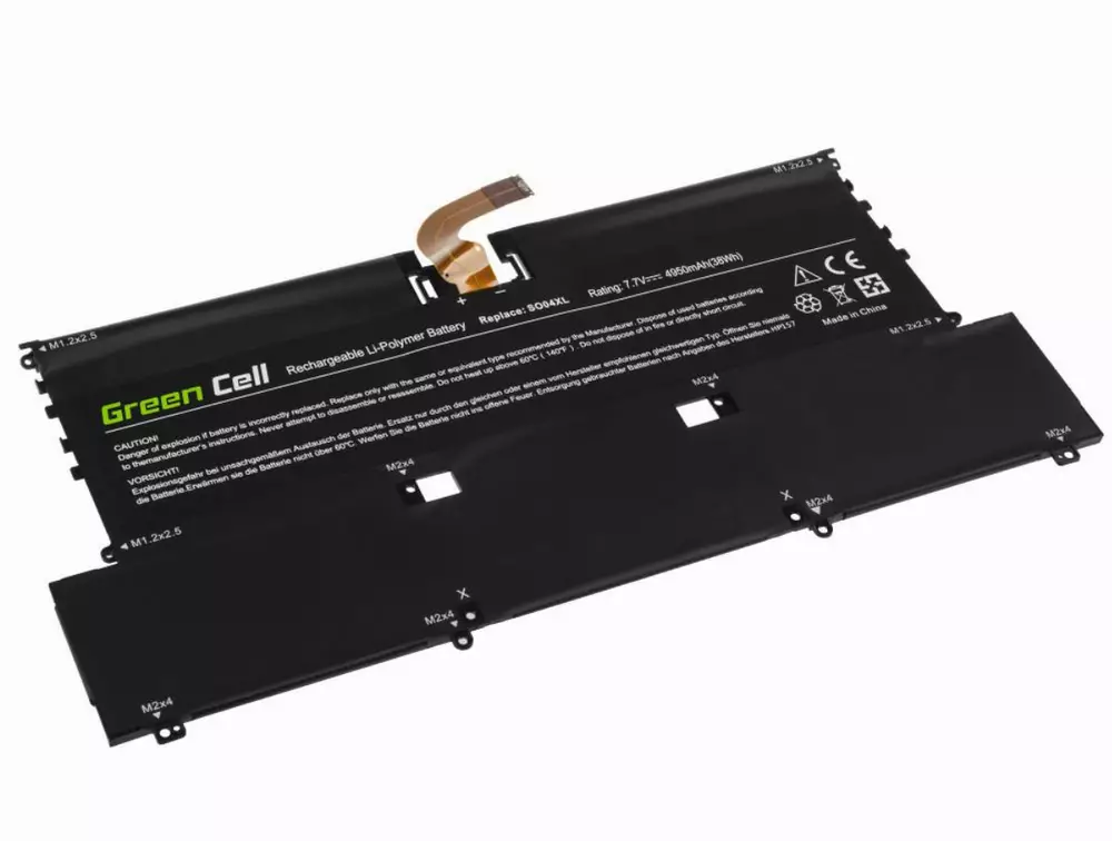 Μπαταρία για φορητό υπολογιστή SO04XL for HP Spectre 13-V 13-V050NW 13-V070NW 13-V150NW 13-V170NW Spectre Pro 13 G1 HSTNN-IB7J 7,7V 4750mAh GREEN CELL