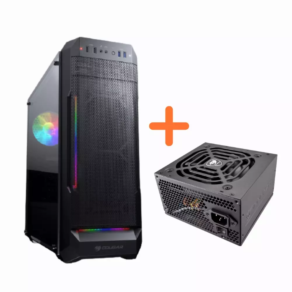 Προωθητικό πακέτο θήκη + τροφοδοτικό COUGAR MX331 Mesh-G Mid Tower και Cougar VTE500 500W 80+ Bronze