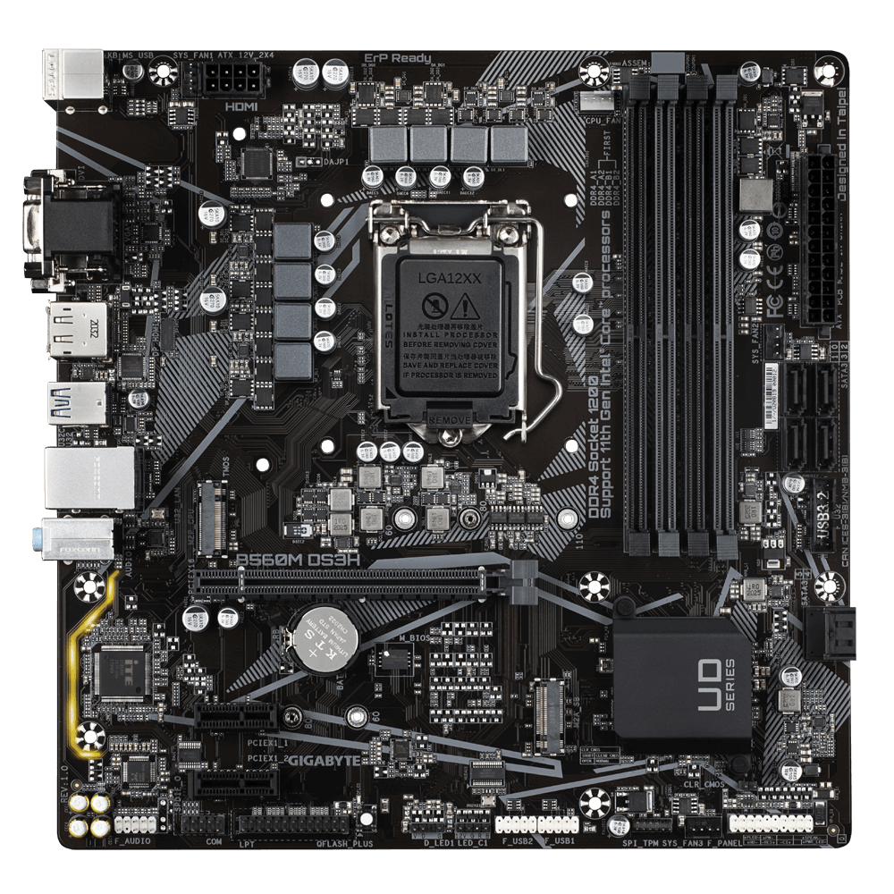 Дънна платка GIGABYTE B560M DS3H