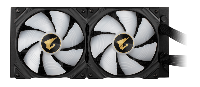 Охладител за процесор Gigabyte AORUS WATERFORCE X 280 LCD Display RGB Fusion