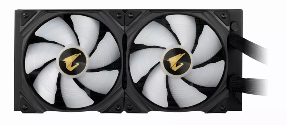 Охладител за процесор Gigabyte AORUS WATERFORCE X 280 LCD Display RGB Fusion