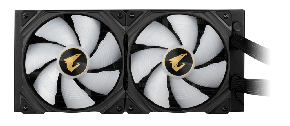 Охладител за процесор Gigabyte AORUS WATERFORCE X 280 LCD Display RGB Fusion