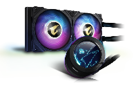 Охладител за процесор Gigabyte AORUS WATERFORCE X 240 LCD Display RGB Fusion