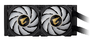 Охладител за процесор Gigabyte AORUS WATERFORCE X 240 LCD Display RGB Fusion