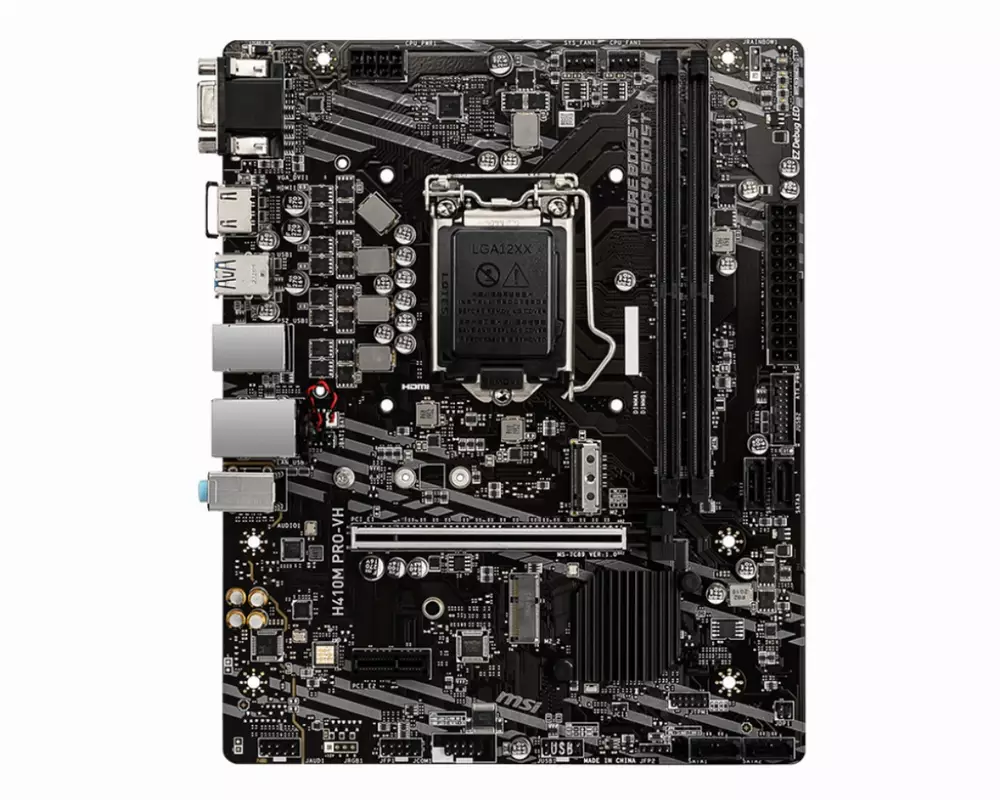 Дънна платка MSI H410M PRO-VH 