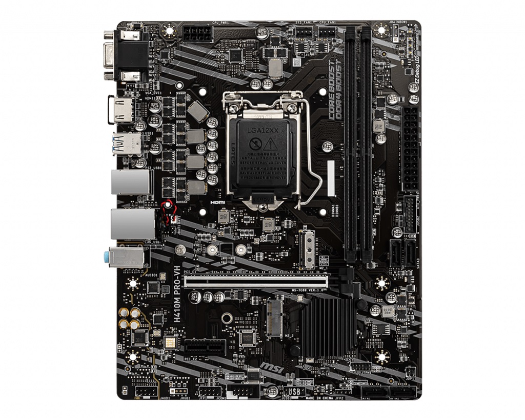 Дънна платка MSI H410M PRO-VH 