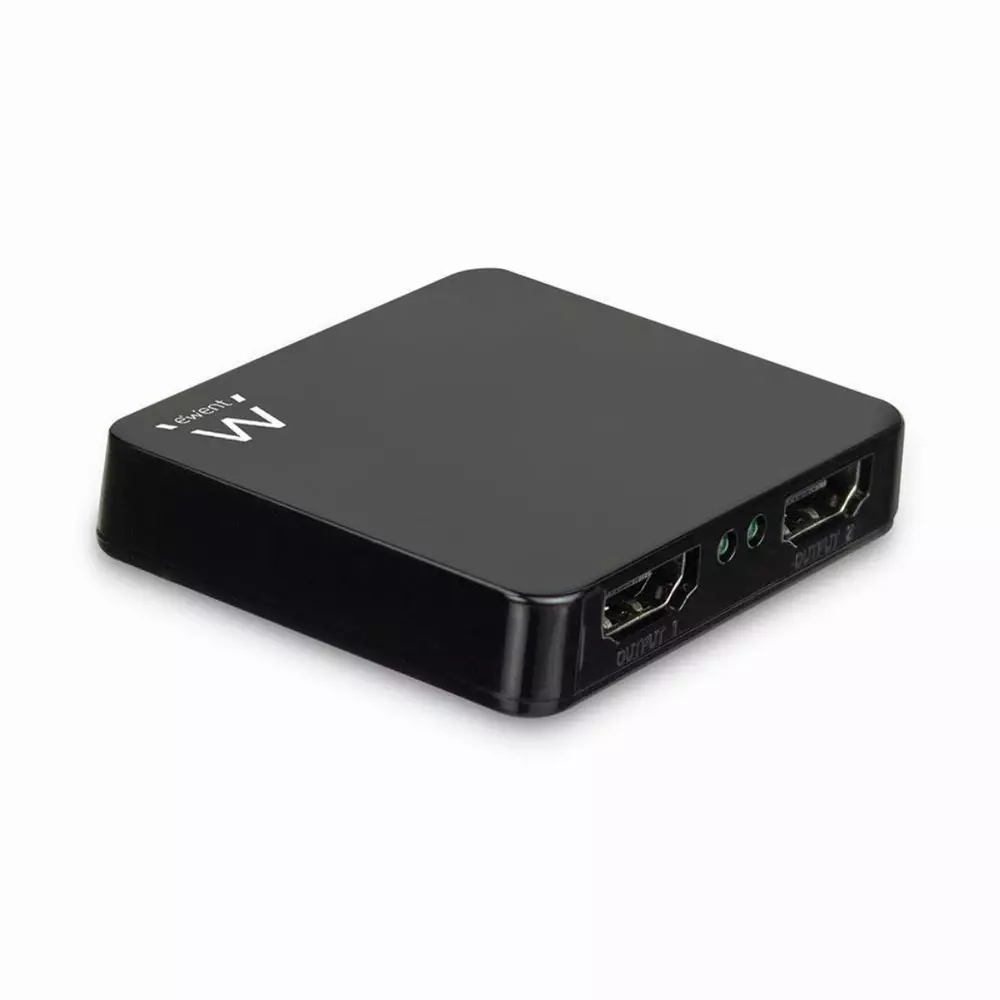 HDMI Сплитер EWENT 1/2, 4K@30Hz, USB, Черен