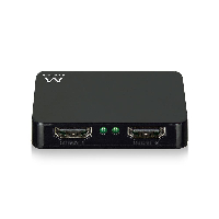 HDMI Сплитер EWENT 1/2, 4K@30Hz, USB, Черен