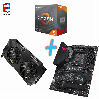 Комбо оферта (ASUS ROG STRIX B450-F Gaming II + AMD Ryzen 5 3600 + ASUS Dual RTX 2060 EVO OC 6GB)