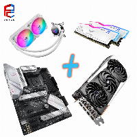 Комбо оферта (SAPPHIRE NITRO+ RX 6700 XT 12G + ASUS ROG STRIX B550-A GAMING + T-Force Delta RGB White 16GB (2x8GB) DDR4 3200MHz + ASUS ROG STRIX LC 240 ARGB White Edition)