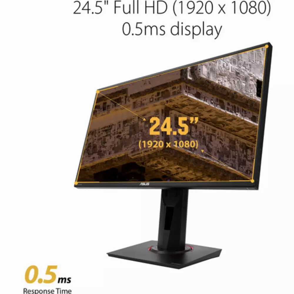 Монитор ASUS TUF GAMING VG258QM 24.5", TN, FHD 1920x1080, 280Hz, 0.5ms, HDR, G-SYNC Compatible