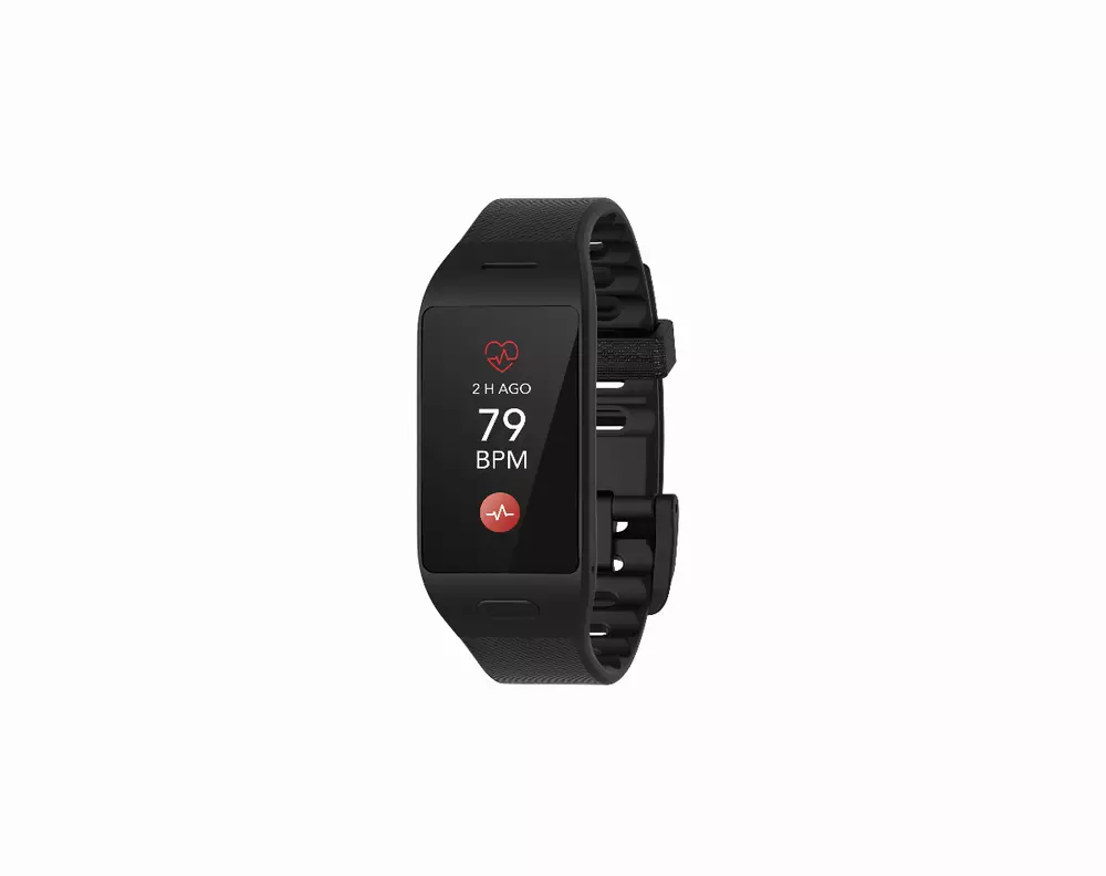 Смарт часовник MyKronoz ZeNeo+, 1.14", Тъч дисплай, Мерене на температура, Черен/Черен