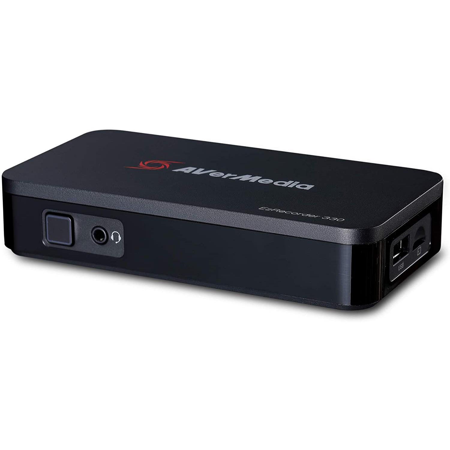Captureur externe AVerMedia Capture HD Video EZRecorder 330, HDMI, Composite, USB, RJ45