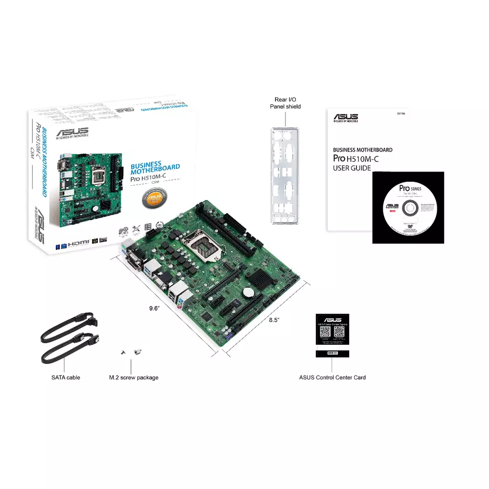 Дънна платка ASUS PRO H510M-C/CSM