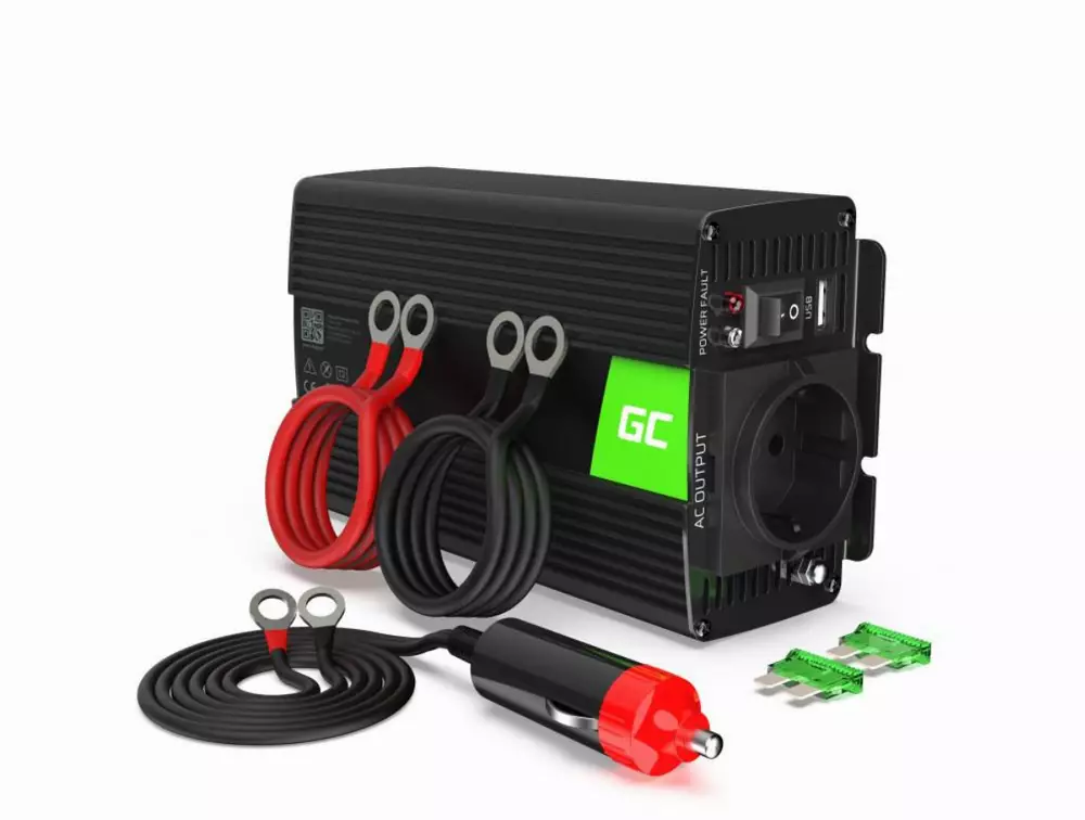 Inverter GREENCELL 12V 500W