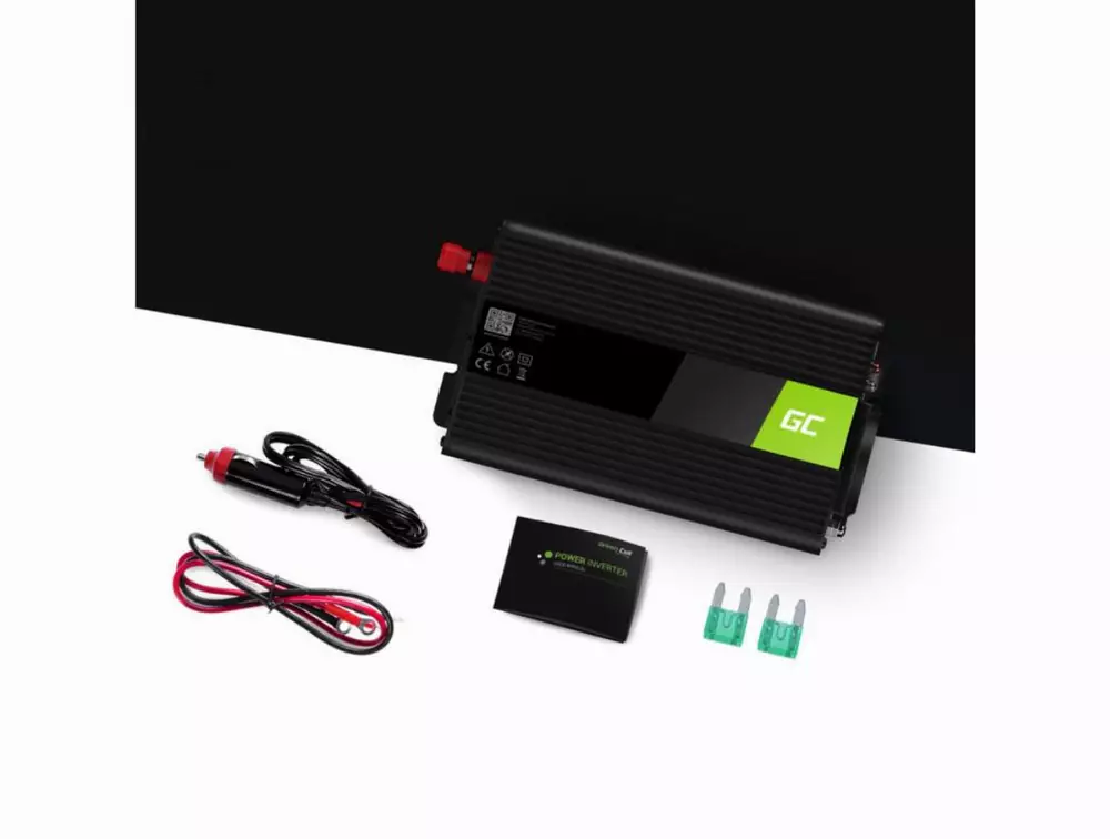 Инвертор GREENCELL 12V 500W