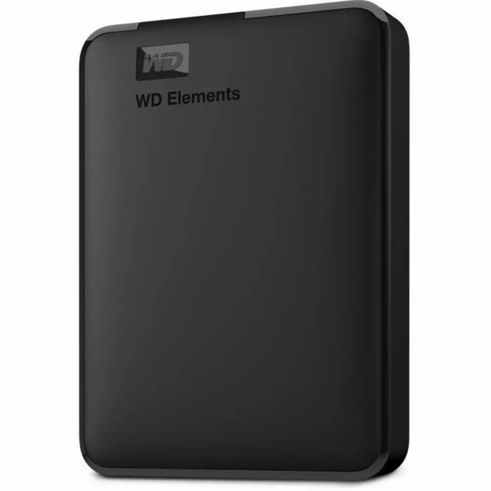 Εξωτερικός δίσκος HDD WesternDigital Elements Portable, 5TB, 2.5", USB 3.0, Μαύρος
