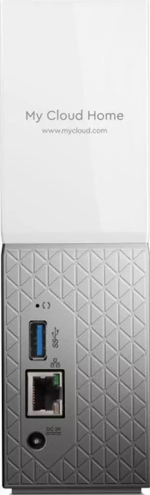 Външен диск HDD WesternDigital MyCloud Home 4TB 3.5" USB 3.0 Сив - WDBVXC0040HWT