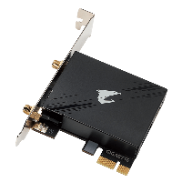 Безжична карта GIGABYTE AORUS X210 Intel&reg; WIFI 6Е 2x2 802.11ax, Bluetooth 5.2