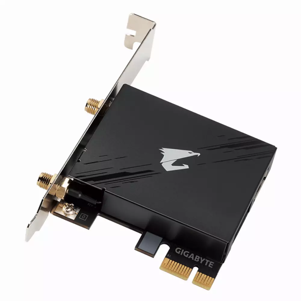Безжична карта GIGABYTE AORUS X210 Intel&reg; WIFI 6Е 2x2 802.11ax, Bluetooth 5.2
