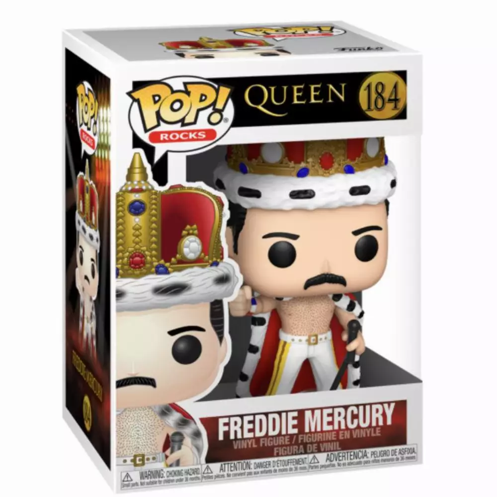 Фигурка Funko POP! Rocks: Queen - Freddie Mercury King #184